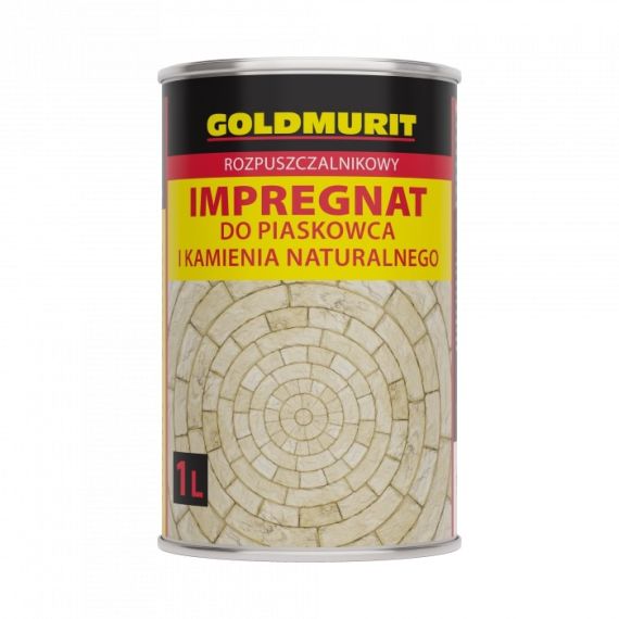 Impregnat Rozpuszczalnikowy Do Piaskowca i Kamienia Naturalnego 1l Goldmurit Impregnat Rozpuszczalnikowy Do Piaskowca i Kamienia Naturalnego 1l Goldmurit