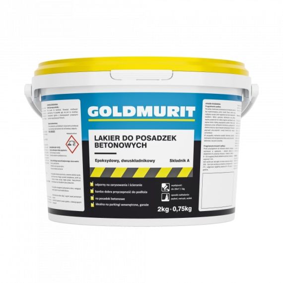 Lakier Do Posadzek Betonowych 2kg A+ 0.75kg B Goldmurit