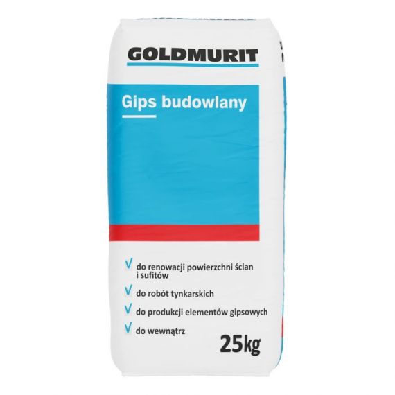 Gips Budowlany 25kg Goldmurit Gips Budowlany 25kg Goldmurit