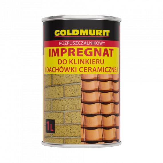 Impregnat Rozpuszczalnikowy do klinkieru 1l Goldmurit Impregnat Rozpuszczalnikowy do klinkieru 1l Goldmurit
