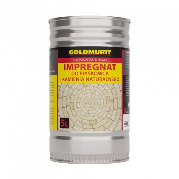 Impregnat Rozpuszczalnikowy Do Piaskowca i Kamienia Naturalnego 5l Goldmurit Impregnat Rozpuszczalnikowy Do Piaskowca i Kamienia Naturalnego 5l Goldmurit