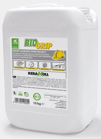 Grunt Głębokopenetrujący Biogrip 10Kg Kerakoll