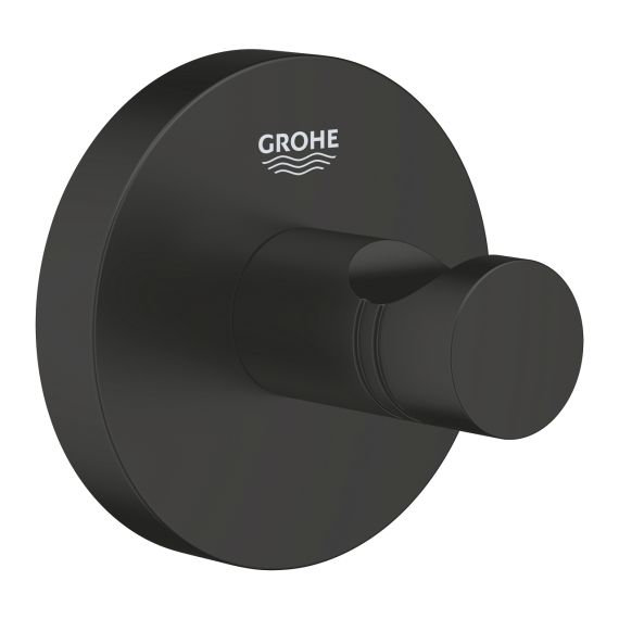 Haczyk Na Płaszcz Kąpielowy Start Czarny Mat 411732430 Grohe Haczyk Na Płaszcz Kąpielowy Start Czarny Mat 411732430 Grohe