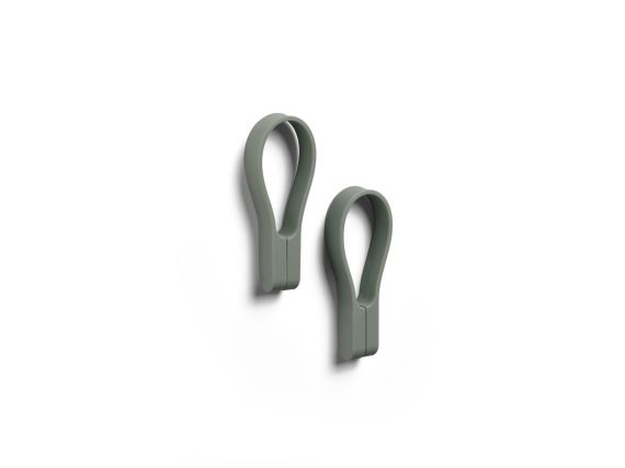 Haczyki Ścienne Magnetyczne Olive Green 2 Szt. 27928 Zone Denmark
