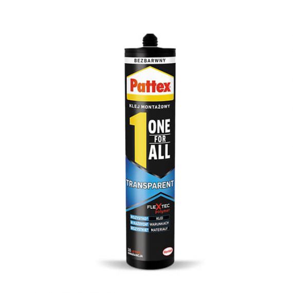 Klej Uniwersalny Pattex One4All Transparent 290 g Henkel