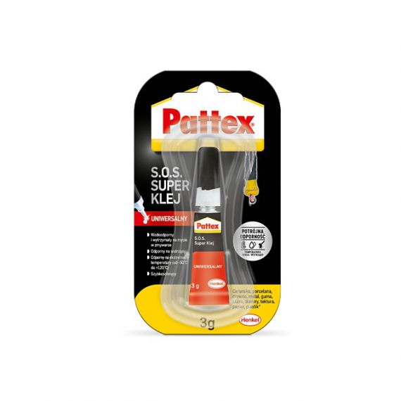 Super Klej Pattex S.O.S. 3 g Henkel