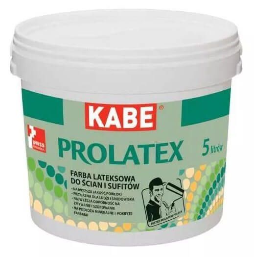 Farba Lateksowa Prolatex Baza A PółMat 10l Kabe