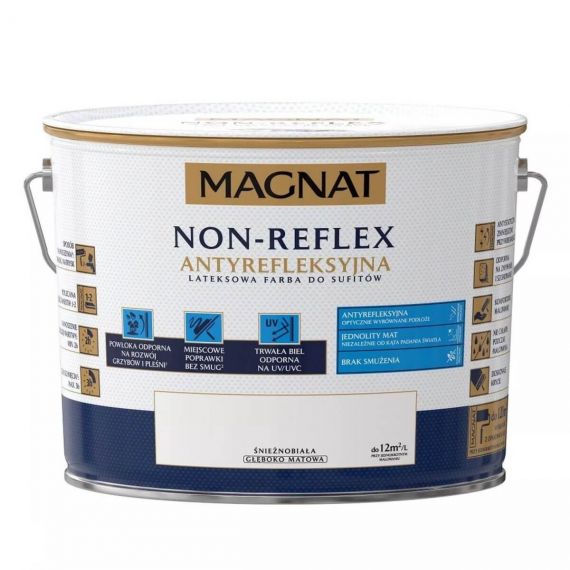 Farba Lateksowa Non-Reflex 10 L Magnat