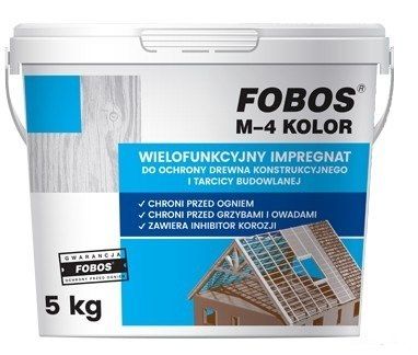 Impregnat Do Drewna M4 5Kg Fobos