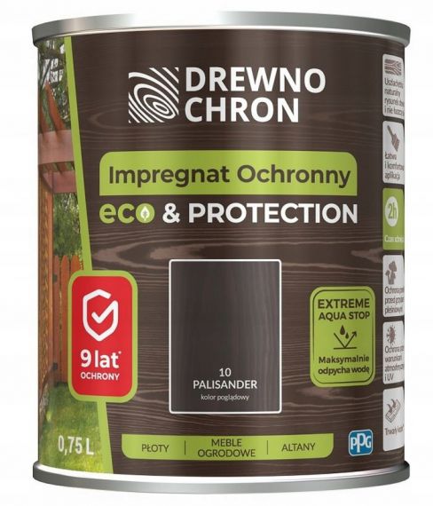 Impregnat Ochronny Eco&Protection Palisander 0.75L Drewnochron
