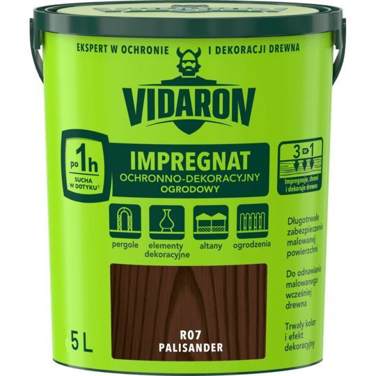 Impregnat Ogrodowy Palisander R07 5 L Vidaron