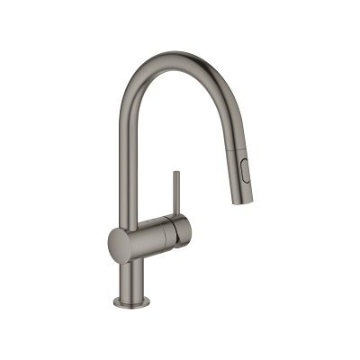 Jednouchwytowa Bateria Zlewozmywakowa Minta Brushed Hard Graphite 32321AL2 Grohe