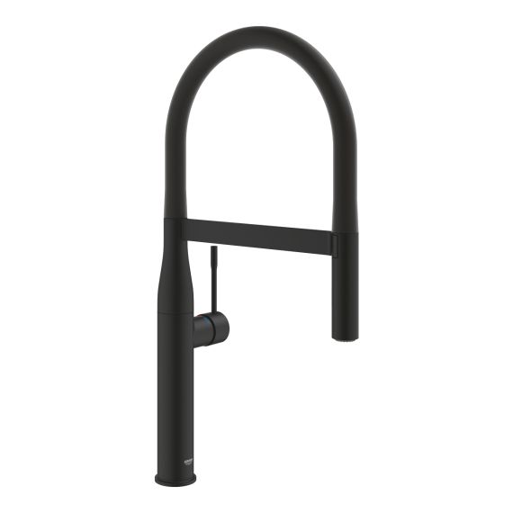 Jednouchwytowa Bateria Zlewozmywakowa Essence Phantom Black 30503KF0 DN 15 Grohe