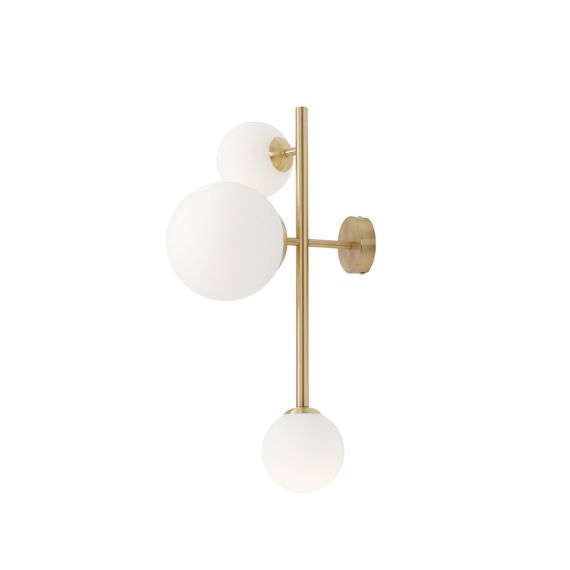 Kinkiet Dione 3 Brass 1092Y40 Aldex