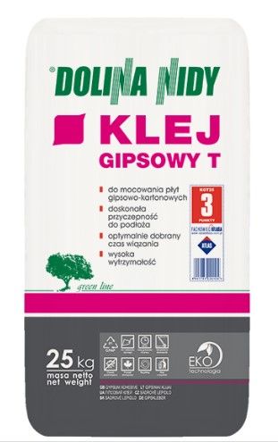 Klej Gipsowy T 25Kg Dolina Nidy