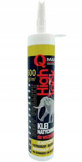 Klej montażowy High Tack 290 ml Qmar