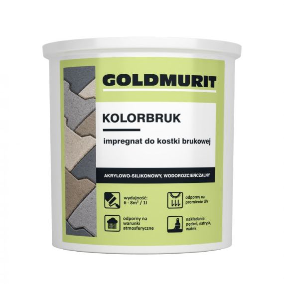 Impregnat Kolorbruk Do Kostki Brukowej Czerwona Kostka 5l Goldmurit Impregnat Kolorbruk Do Kostki Brukowej Czerwona Kostka 5l Goldmurit