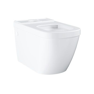 Kompaktowa Miska WC Stojąca Euro Ceramika Biel Alpejska 3933800H Grohe