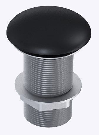 Korek-Umywalkowy-Klik-Klak-Black-Matt-Elita Korek Umywalkowy Klik-Klak Black Mat