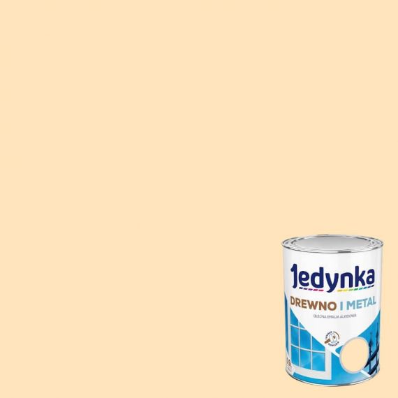 Farba Drewno I Metal Kość Słoniowa 10L Jedynka
