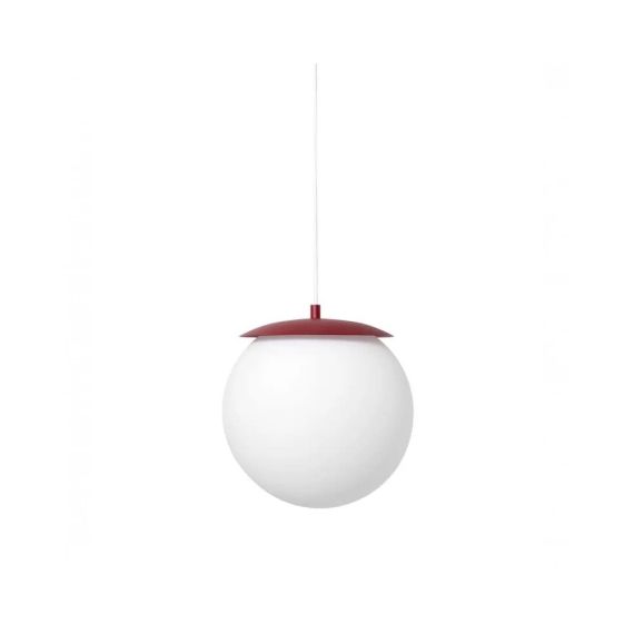 Lampa Wisząca Kuul E Czerwony KLE141P0 Ummo