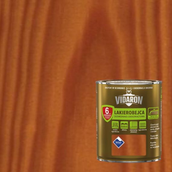 Lakierobejca Ochronno-Dekoracyjna Teak Naturalny 2,5L Vidaron