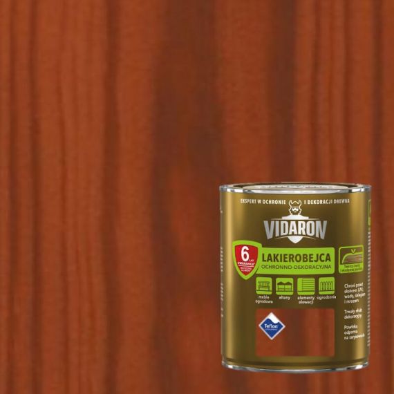 Lakierobejca Ochronno-Dekoracyjna Mahoń Amerykański 2,5L Vidaron