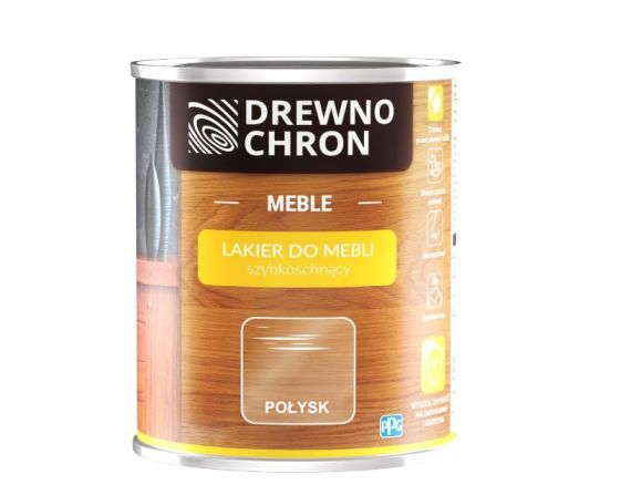 Lakier Do Mebli Bezbarwny Połysk 0,25 L Drewnochron Lakier Do Mebli Bezbarwny Połysk 0,25 L Drewnochron