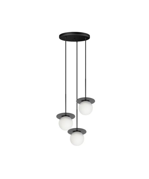 Lampa Wisząca Borra B 3P Czarny BRB322P3 Ummo
