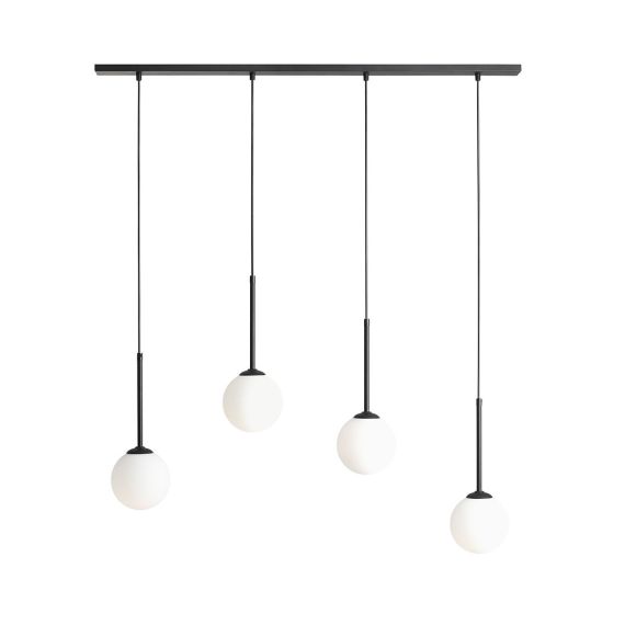 Lampa Wisząca Bosso 4 Black 1087L1 Aldex