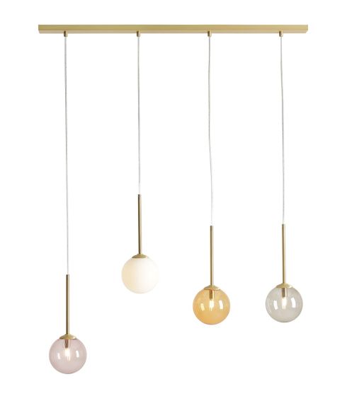 Lampa Wisząca Bosso 4 Multicolour 1119L40 Aldex