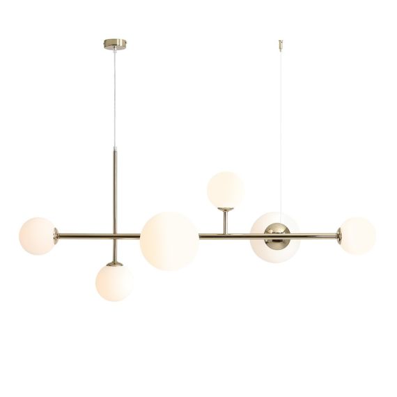 Lampa Wisząca Dione 6 Gold 1092K30 Aldex