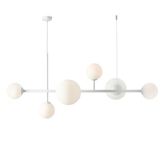 Lampa Wisząca Dione 6 White 1092K Aldex