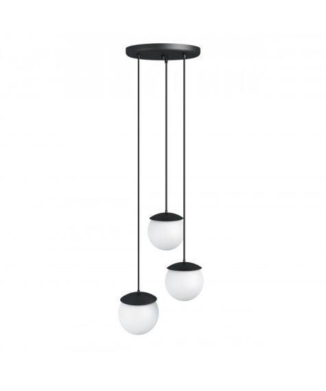 Lampa Wisząca KUUL F3 Czarny KLF322P3 Ummo