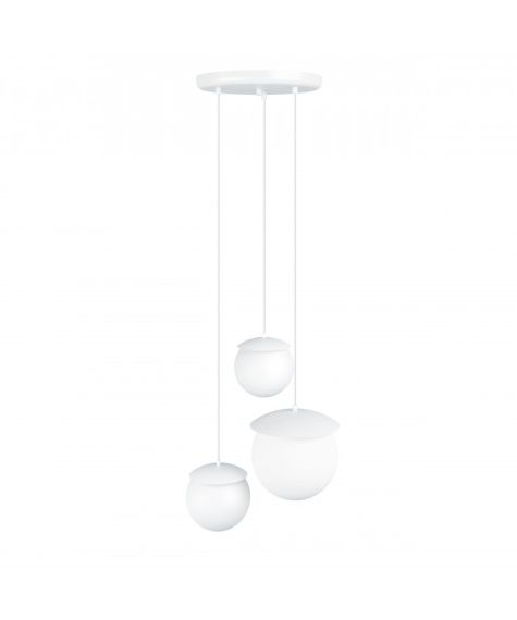 Lampa Wisząca KUUL M Biały KLM311P4 Ummo