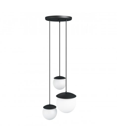 Lampa Wisząca KUUL M Czarny KLM322P4 Ummo