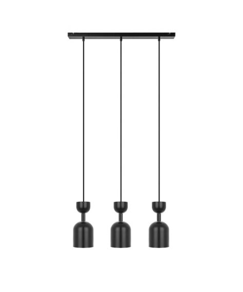 Lampa Wisząca Supuru 3L Czarny SUL322P0 Ummo