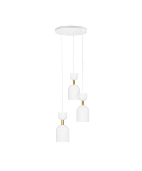 Lampa Wisząca Supuru 3P Biały SUP331P3 Ummo