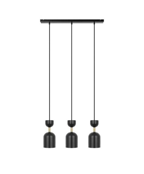 Lampa Wisząca Supuru 3L Czarny SUL332P0 Ummo