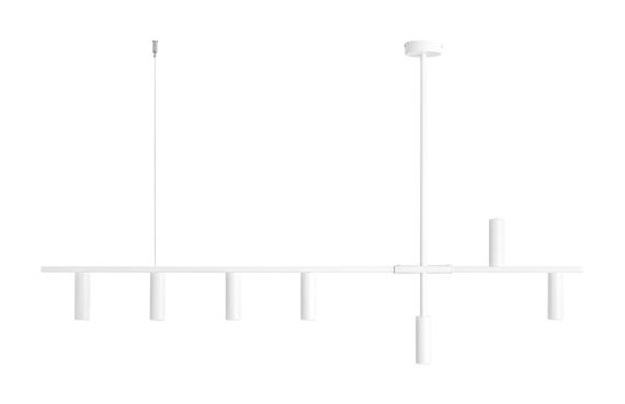 Lampa Wisząca Trevo 7 All White 1104T Aldex