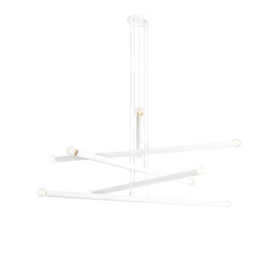 Lampa Wisząca Tubo 10 White 1072M Aldex