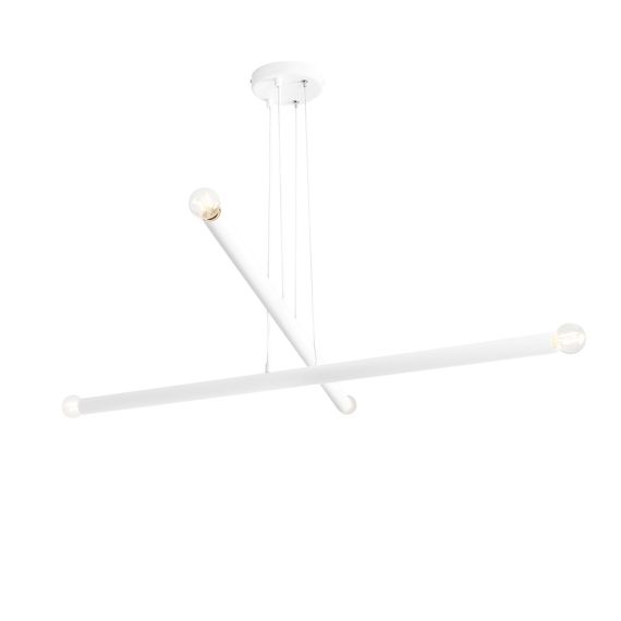 Lampa Wisząca Tubo 4 White 1072L Aldex