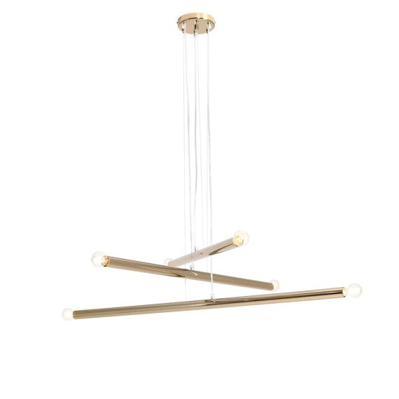 Lampa Wisząca Tubo 6 Gold 1072K30 Aldex