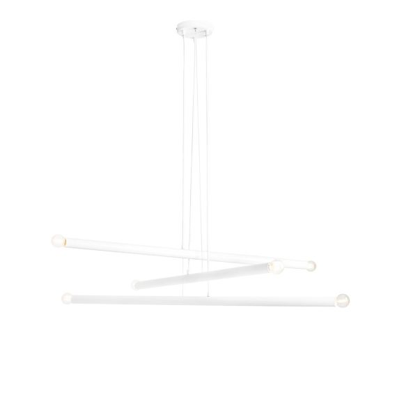 Lampa Wisząca Tubo 6 White 1072K Aldex