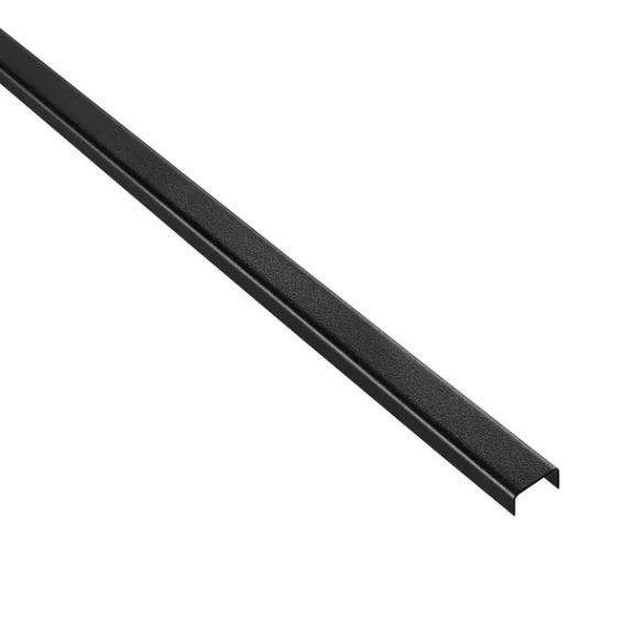 Listwa Pd Rektyfik Black Mat 2700x20 mm Profildesign