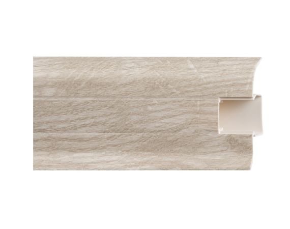 Listwa Przypodłogowa PCV Flex 5101 Dąb Syberyjski 55x21x2500 mm Vox Listwa Przypodłogowa PCV Flex 5101 Dąb Syberyjski 55x21x2500 mm Vox
