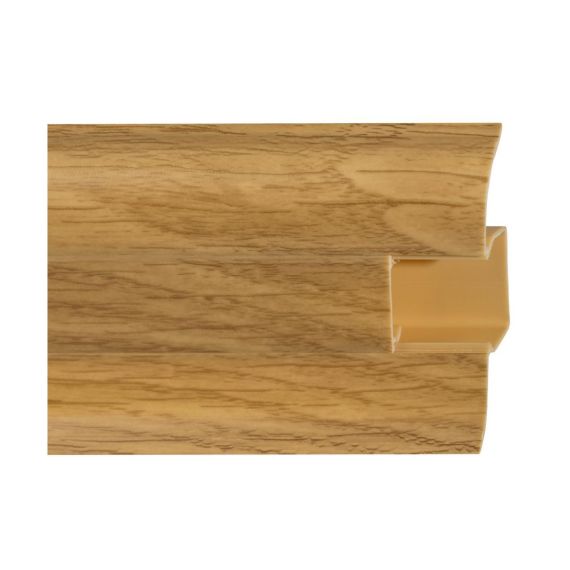 Listwa Przypodłogowa PCV Flex 582 Dąb Citrin 55x21x2500 mm Vox Listwa Przypodłogowa PCV Flex 582 Dąb Citrin 55x21x2500 mm Vox