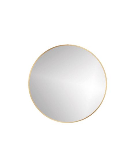 Lustro LED Okrągłe Leo Gold Mat 80 LEO-800-GD-LED Emporia