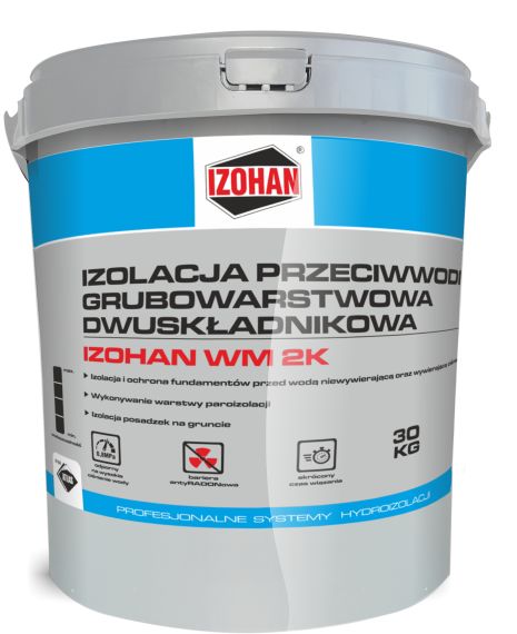 Masa Do Izolacji Fundamentów Wm 2K 30Kg Izohan