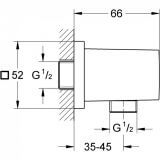 Euphoria Cube Kolanko Przyłącz. 26370000 5,2x5,2 Grohe